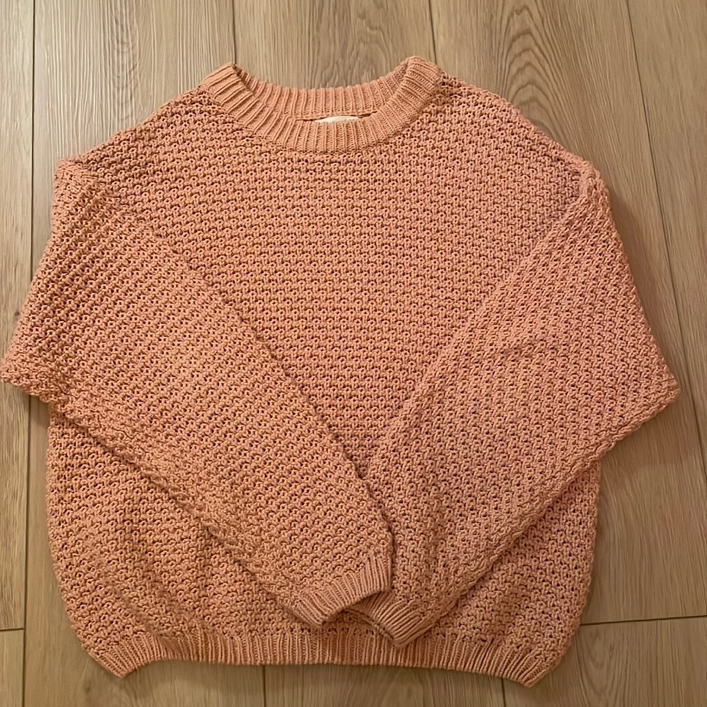 Universal Thread peachy knit sweater XXL, comfy & perfect for summer nights